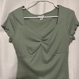 Green Women's Top